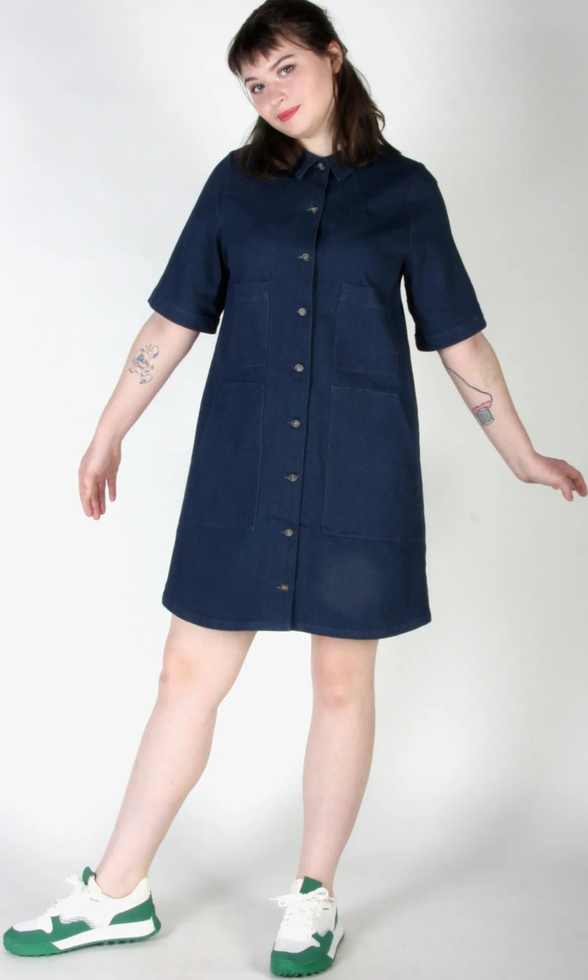 Turr Dress - Dark Wash