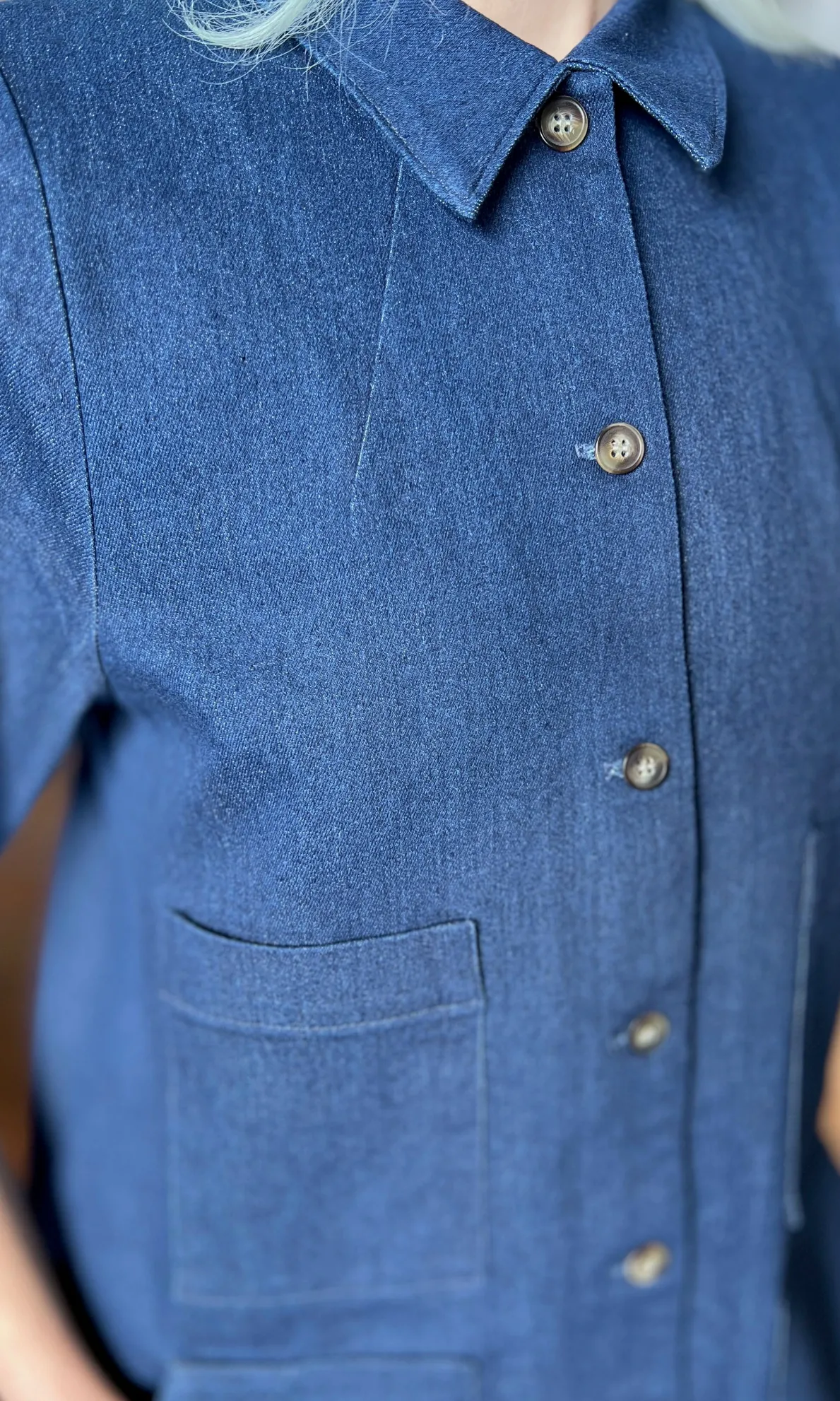 Turr Dress - Dark Wash