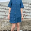Turr Dress - Medium Wash