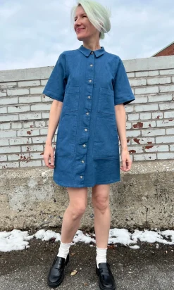 Turr Dress - Medium Wash