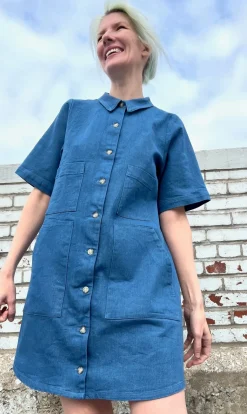 Turr Dress - Medium Wash