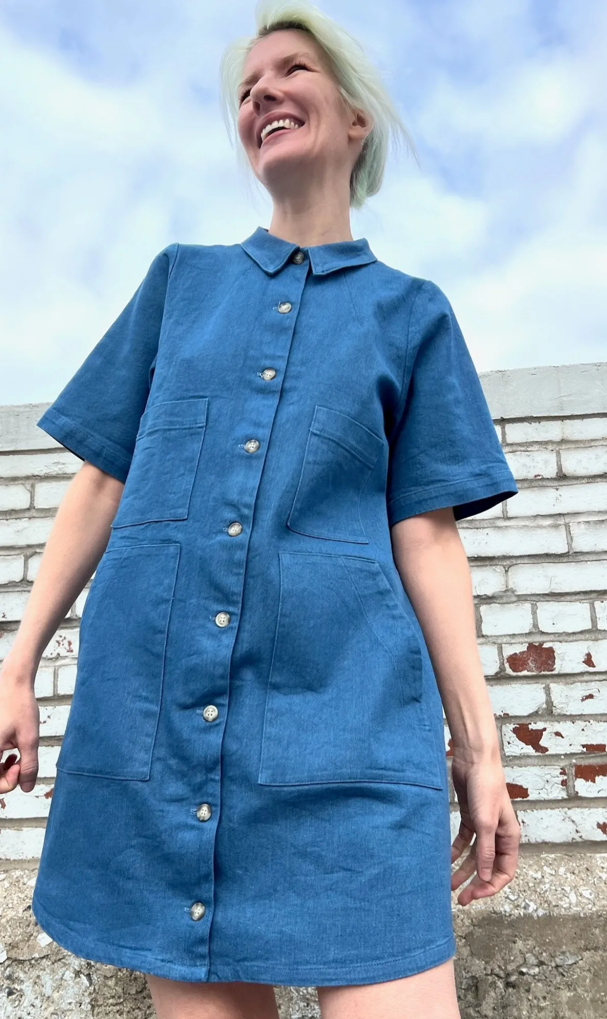 Turr Dress - Medium Wash