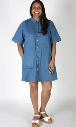 Turr Dress - Medium Wash