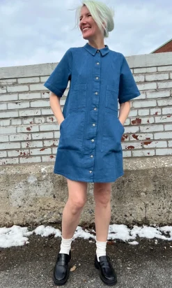 Turr Dress - Medium Wash