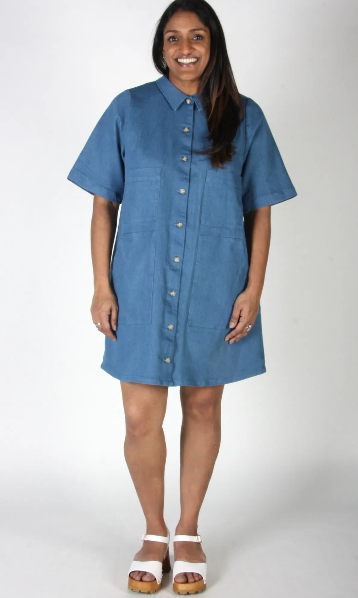 Turr Dress - Medium Wash