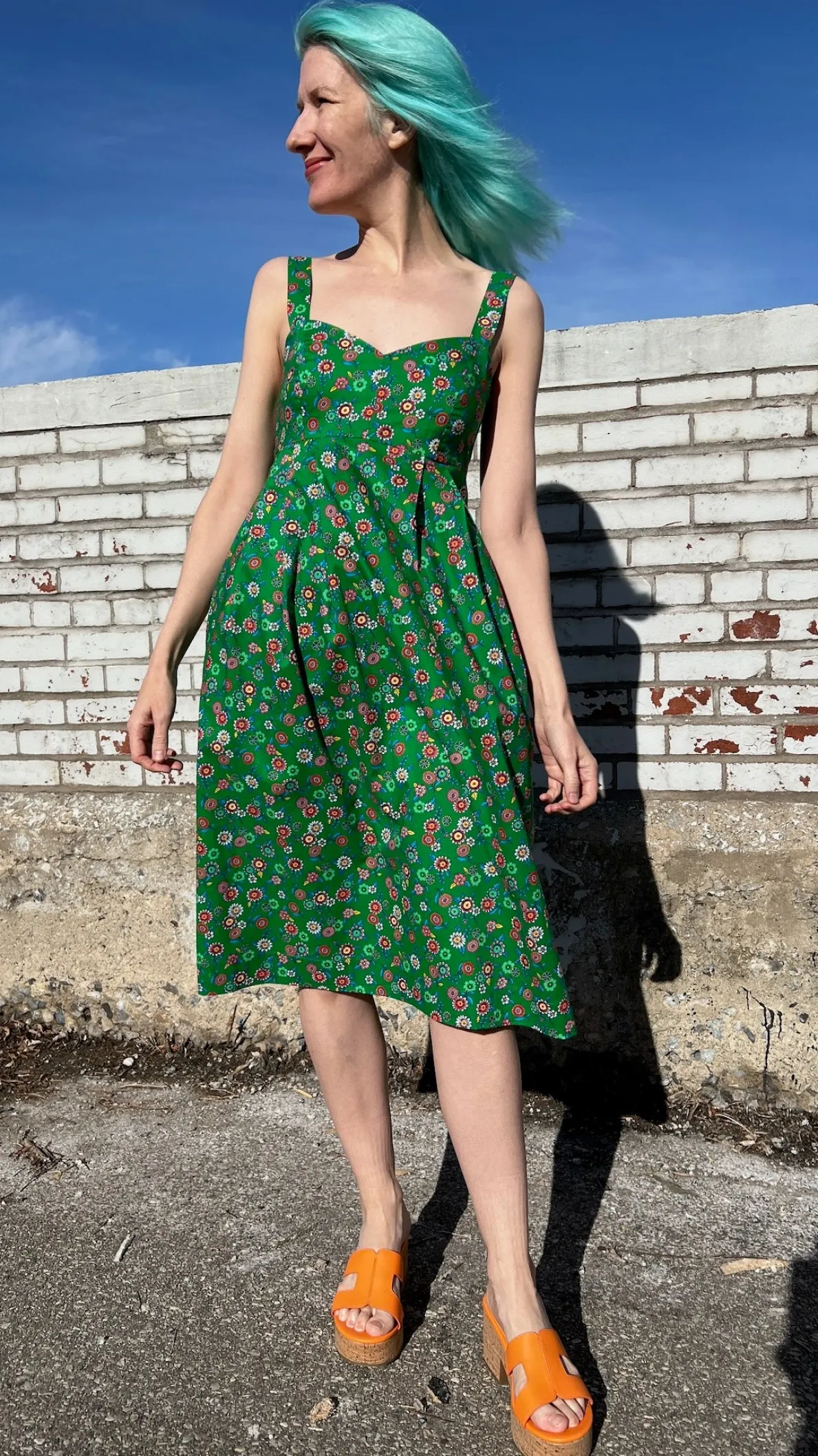 Twite Dress - Straw Flower