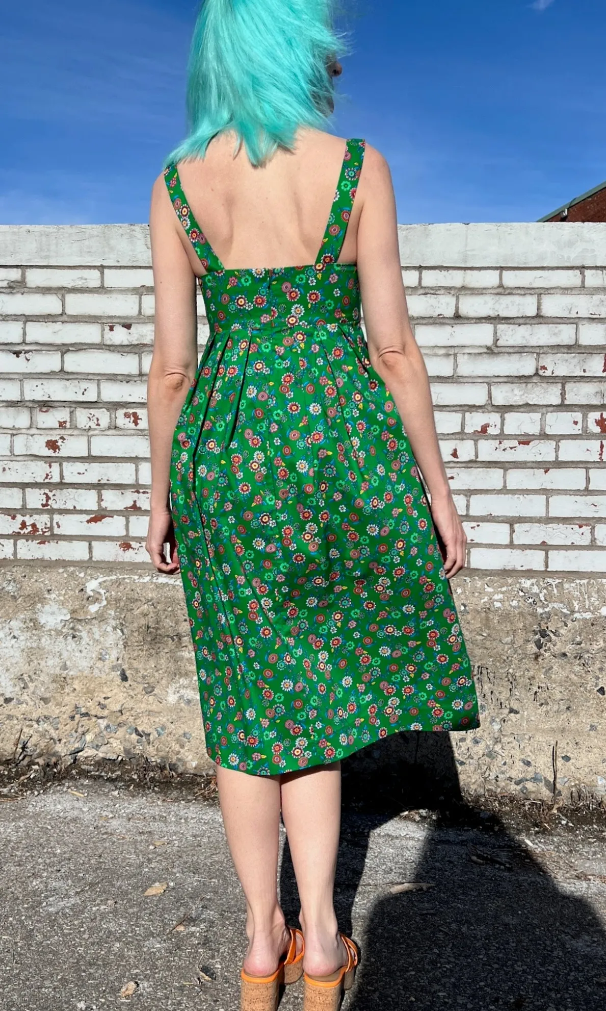 Twite Dress - Straw Flower