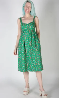 Twite Dress - Straw Flower