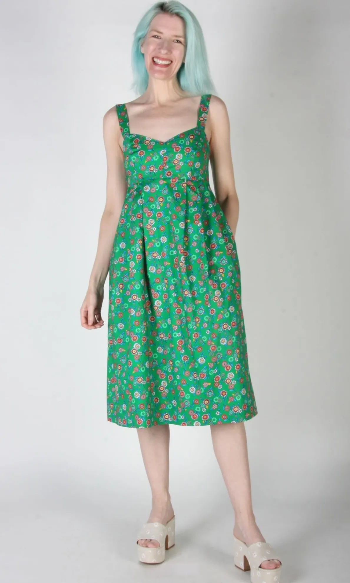 Twite Dress - Straw Flower