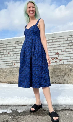 Twite Dress - Zaffre Glass