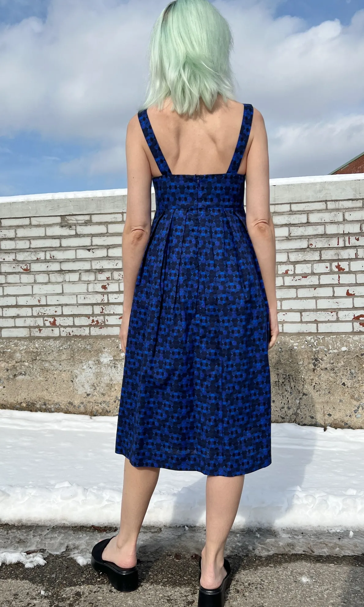 Twite Dress - Zaffre Glass