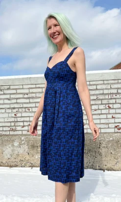 Twite Dress - Zaffre Glass
