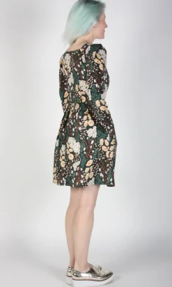Twixt-Hell-and-the-White-Oak Dress - Bellflower