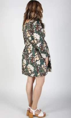 Twixt-Hell-and-the-White-Oak Dress - Bellflower