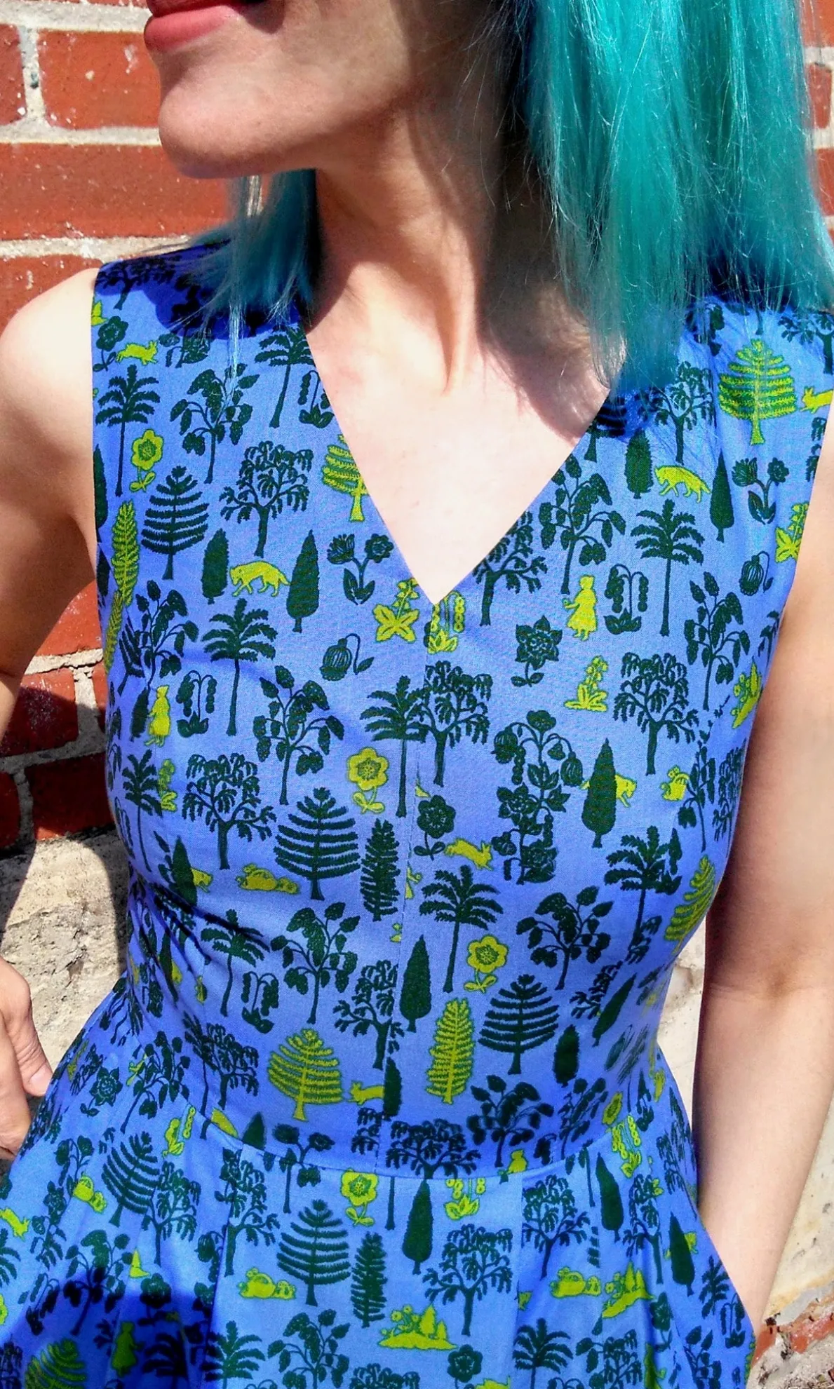 Wood Snipe Dress - Forager
