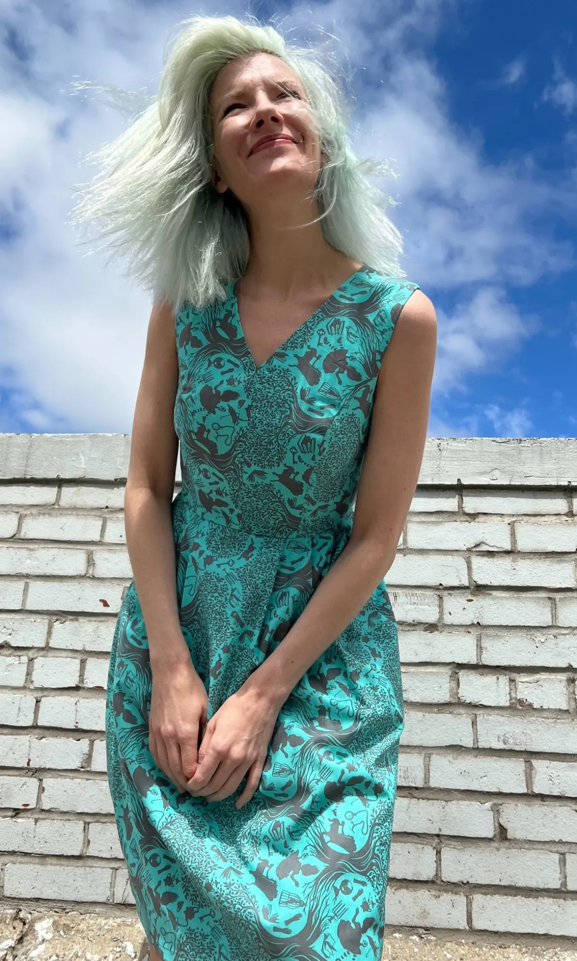 Wood Snipe Dress - Tea Party Tumble