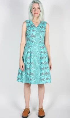 Wood Snipe Dress - Tea Party Tumble
