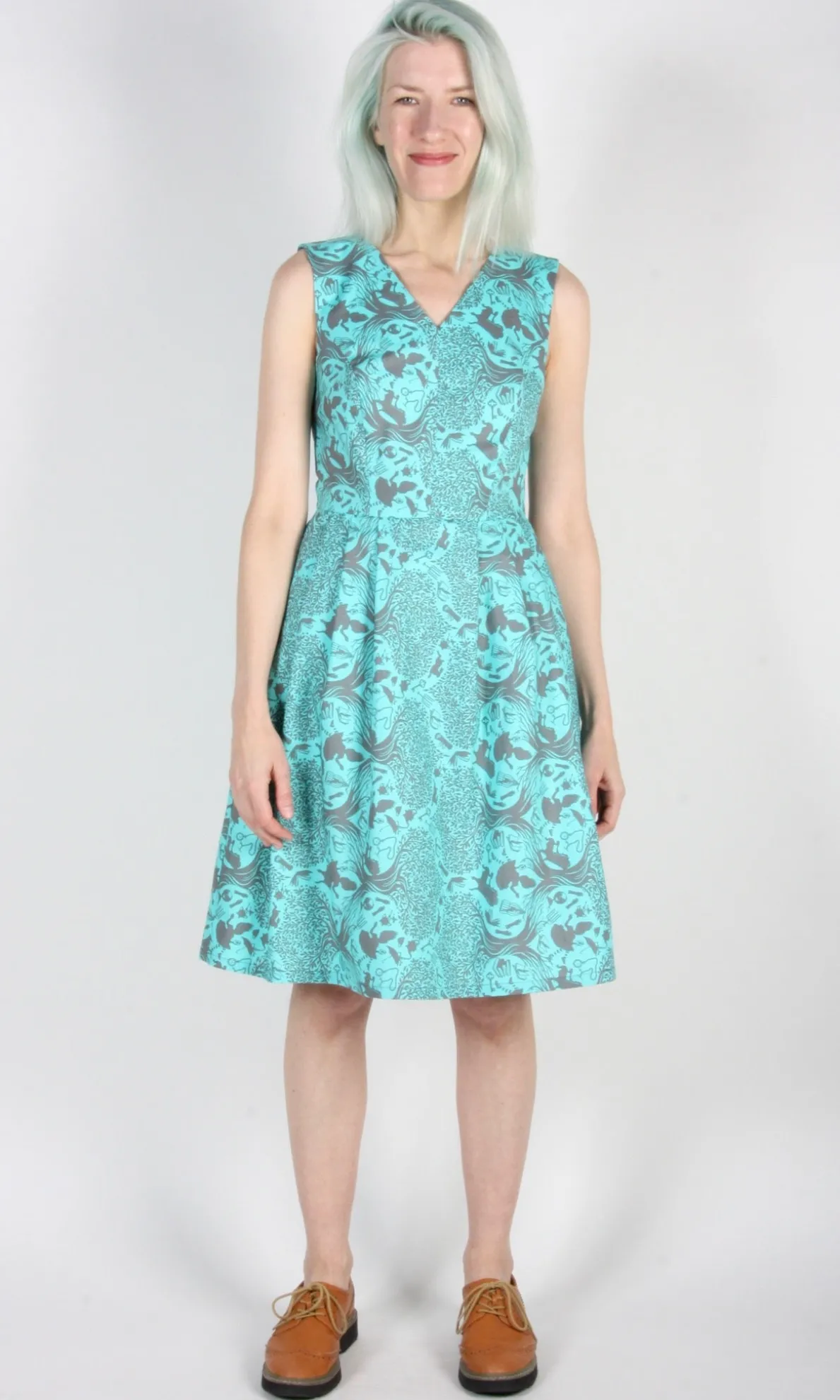 Wood Snipe Dress - Tea Party Tumble
